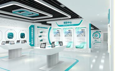 企业展厅是一个综合的企业展示空间
