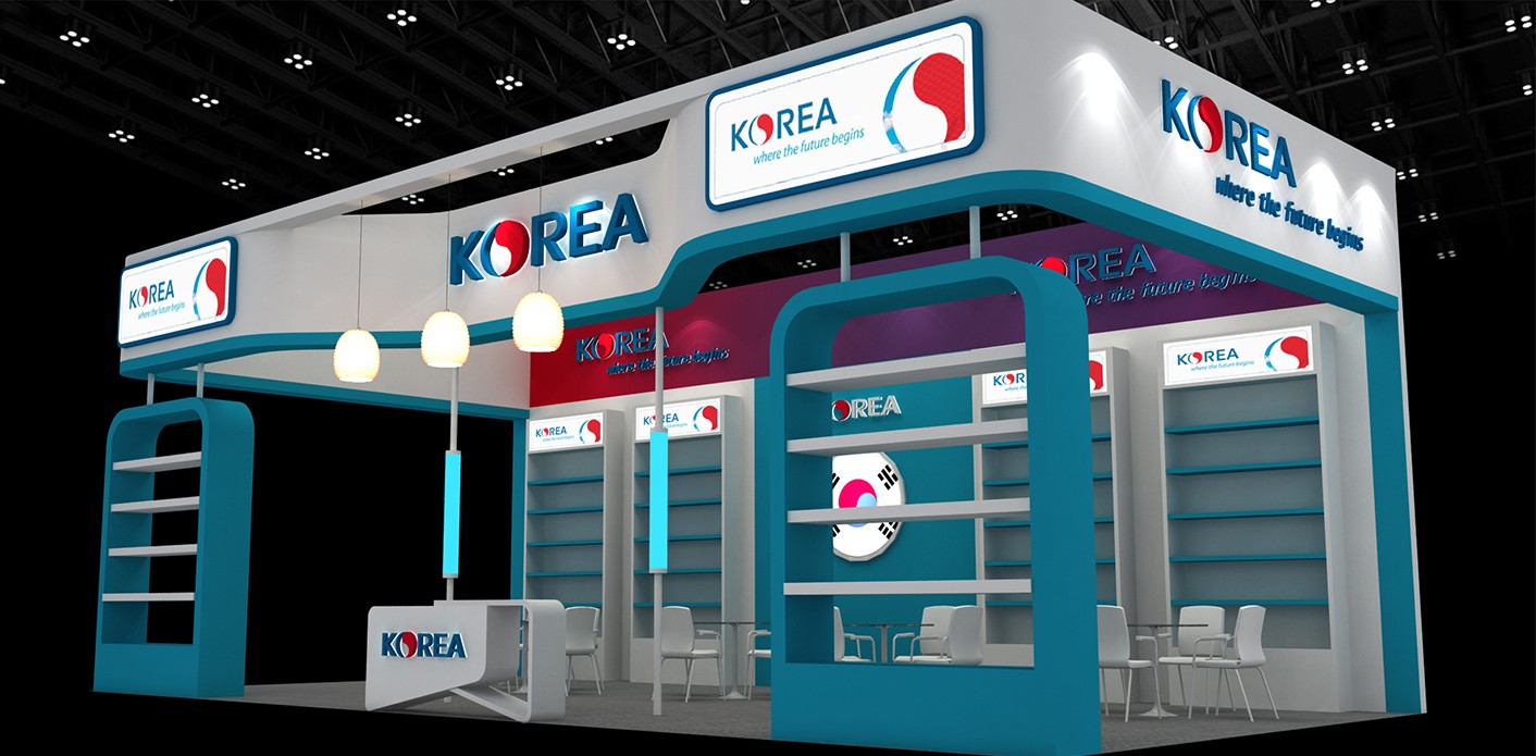 韩国展位
